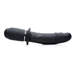Master Series Gode vibrant avec percussions Power Pounder 17 x 4.5 cm